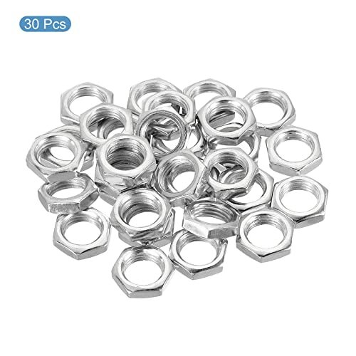 M10 x 1.0 Steel Hex Nuts view 3