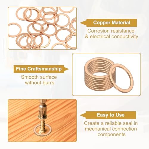M14 Copper Washer Sealing Ring view 3