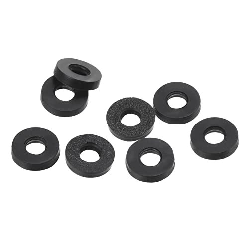 M3 Rubber Flat Washer, 8 Pack 3mm ID 7mm OD 1.2mm Thick Sealing Spacer — PATIKIL