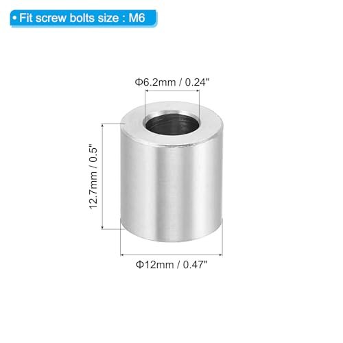 M6 Aluminum Spacers view 2