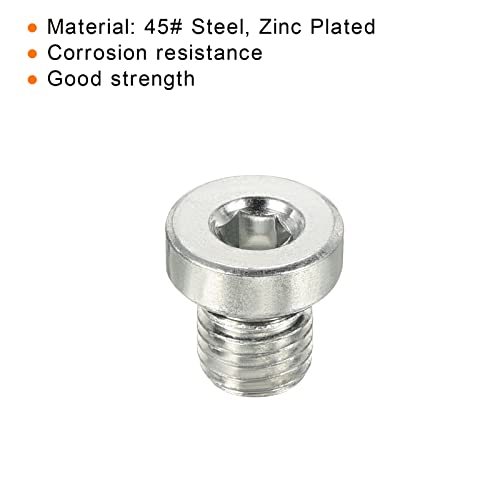 M8*1 Internal Hex Head Pipe Fitting Plug view 4
