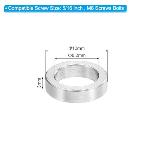 M8 Stainless Steel Spacers view 2