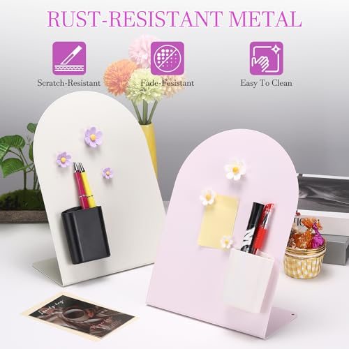 Magnetic Bulletin Board, Memo Magnet Display Stand Board view 4