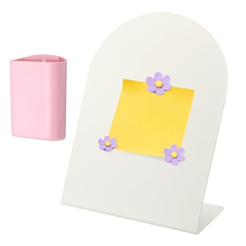 Magnetic Bulletin Board, Memo Magnet Display Stand Board — PATIKIL