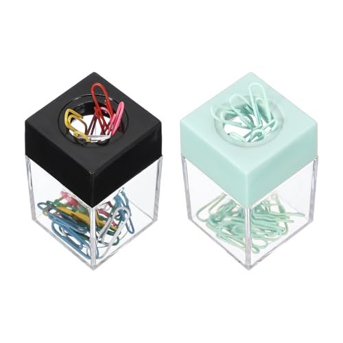 Magnetic Paper Clip Holder Dispenser, Large Capacity Paper Clip Organizers — PATIKIL