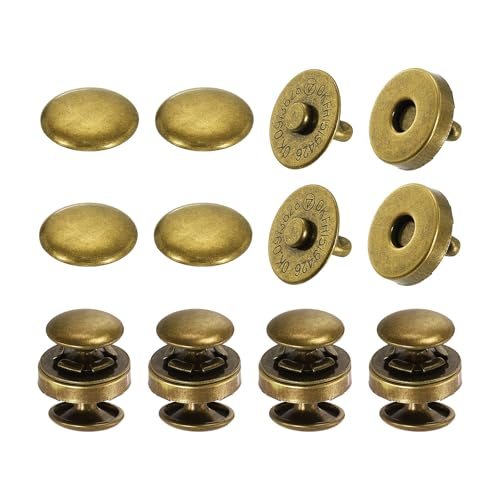 Magnetic Purse Closure Fastener Clasps Replacement Tool Kit — PATIKIL