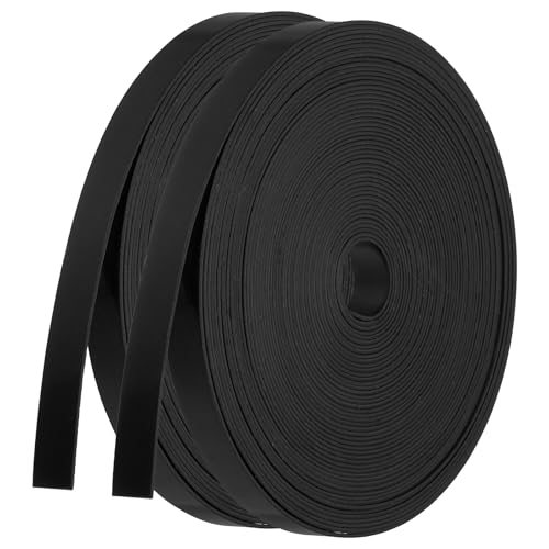 Magnetic Strip Roll 2Roll 32.8ft x 0.4" Fridge Magnets Tape Black — PATIKIL