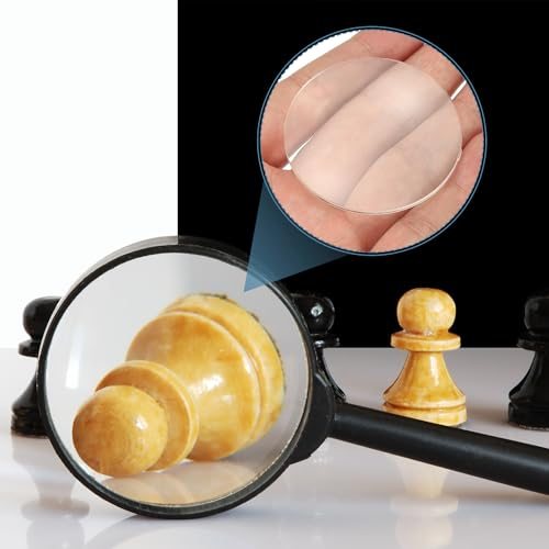 Magnifier Paperweight Acrylic Double Convex view 5