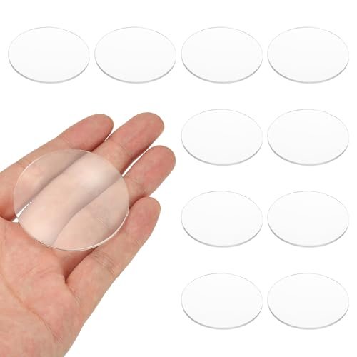 Magnifier Paperweight Acrylic Double Convex — PATIKIL