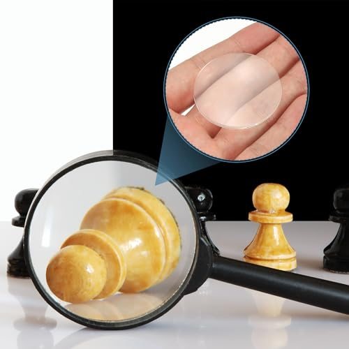 Magnifier Paperweight Acrylic Double Convex view 5