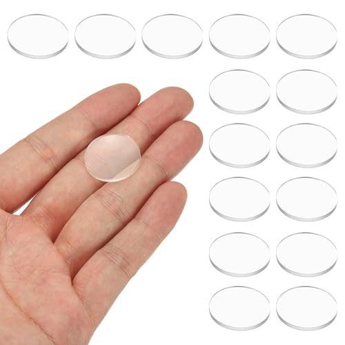 Magnifier Paperweight Acrylic Double Convex — PATIKIL