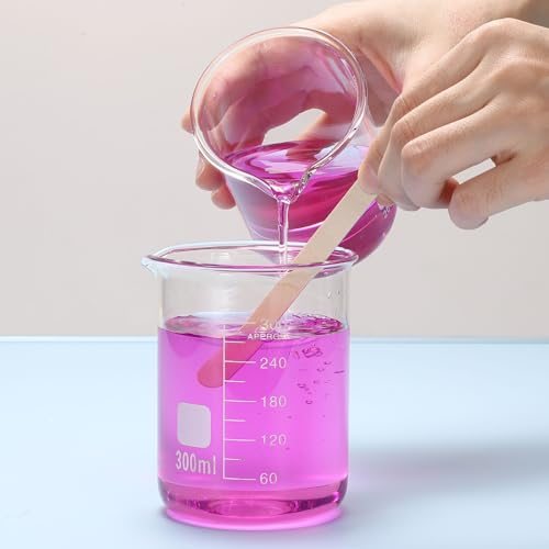 Measuring Glass Beaker with 50pcs Wood Sticks view 4