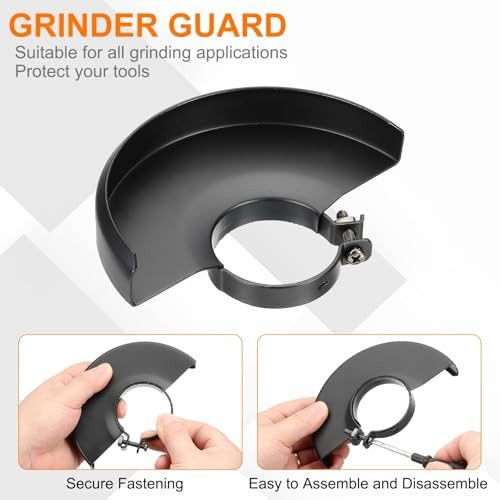 Metal Adjustable Angle Grinder Safety Guard Wheel Disc Blades Protective view 4