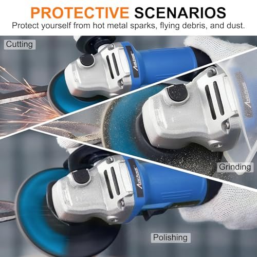 Metal Adjustable Angle Grinder Safety Guard Wheel Disc Blades Protective view 5