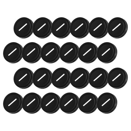 Metal Coin Slot Lid, 70mm Tinplate Canning Bank Caps — PATIKIL