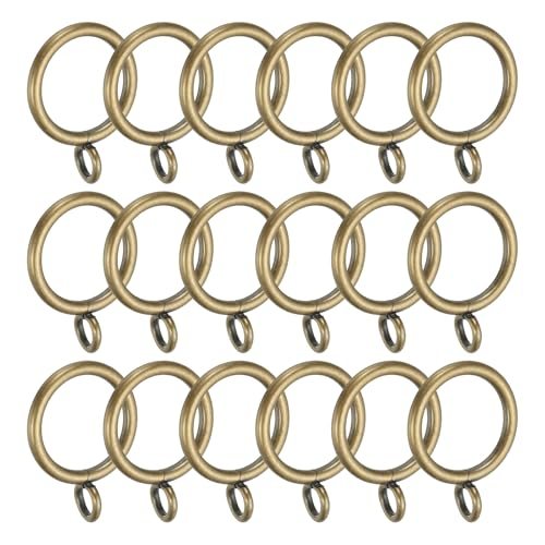 Metal Drapery Ring for Curtain Rods Hoop Pins — PATIKIL