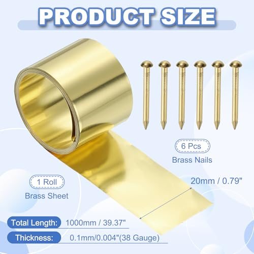 Metal Film Brass Foil Plate view 2
