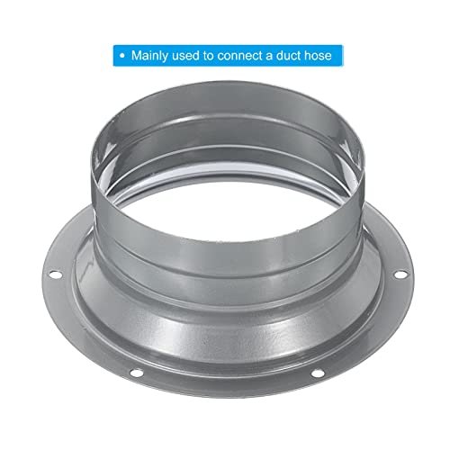 Metal Fitting Straight Pipe Flange Round Ventilation Air Duct view 4