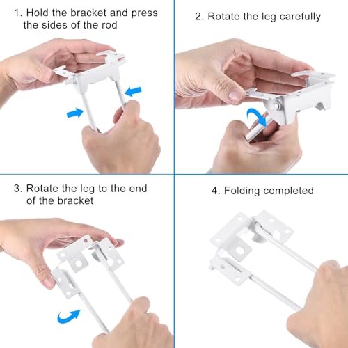 Metal Folding Table Legs view 4