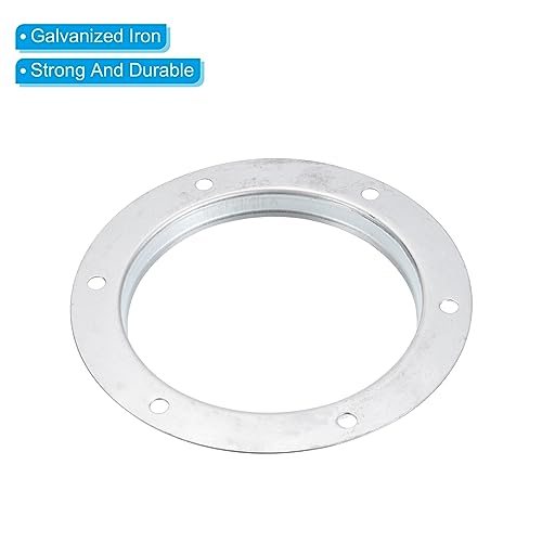 Metal Straight Pipe Exhaust Flange Duct Mounting Plate view 4