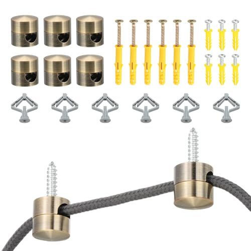 Metal Swag Hooks, 6 Pack Aluminum Modern Ceiling Hook — PATIKIL