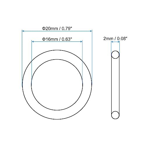 Metric Sealing Gasket view 2