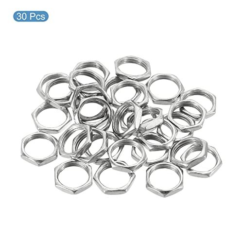 Metric Thread Zinc Plated Finished Hardware Nuts Screw Bolt Fasteners 3mm view 3
