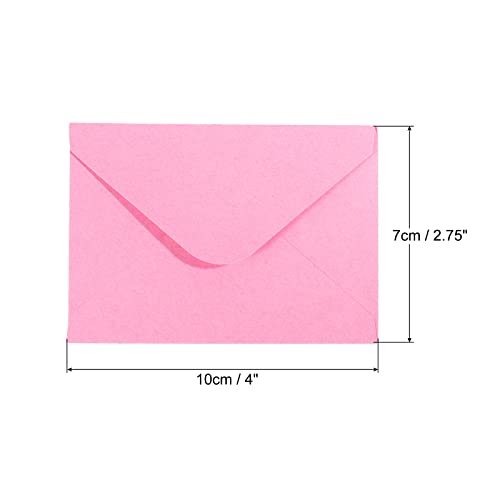 Mini Envelopes, 100 Pack Mini Gift Card Business Card Envelope view 2
