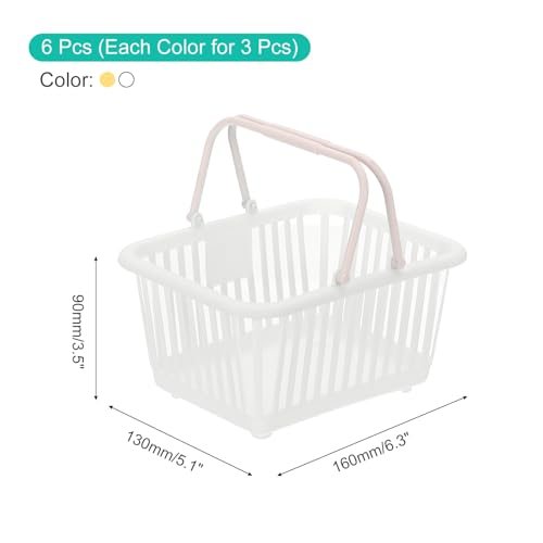 Mini Shopping Basket, Small Plastic Basket, Storage Grocery Tiny view 2