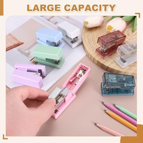 Mini Stapler with Staples 20 Sheet Capacity with 1000pcs Staples view 4