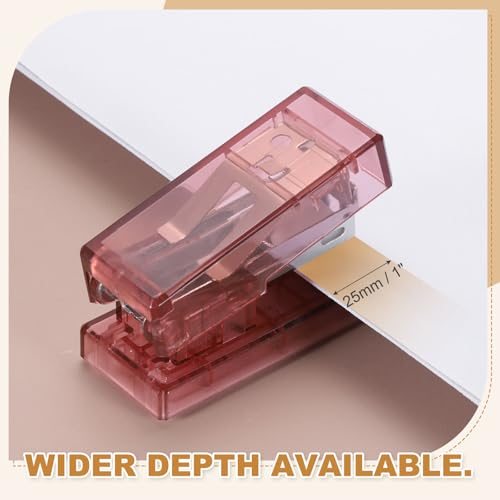 Mini Stapler with Staples 20 Sheet Capacity with 1000pcs Staples view 5