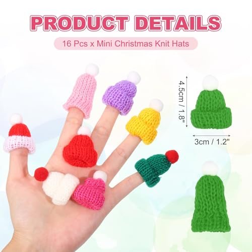 Miniature Doll Hat DIY Craft Knitting Decoration view 2