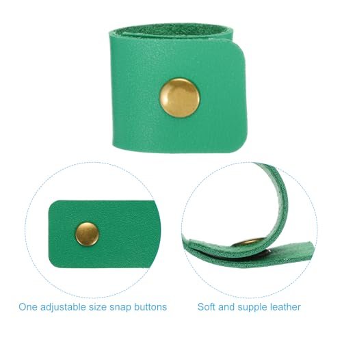 Napkin Rings, 12 Pcs Leather Napkin Rings Rustic Holder view 4