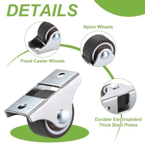 Non-Swivel Casters Wheels view 3