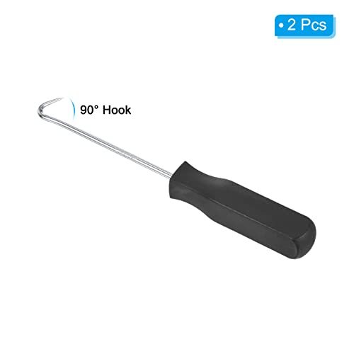 O-Ring 45 Degree Hooks 142mm, 2 Pcs Oil Seal Gasket Precision Screwdriver view 3