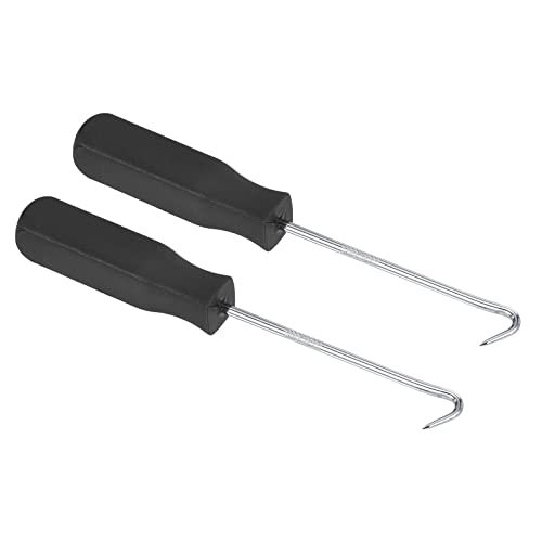 O-Ring 45 Degree Hooks 142mm, 2 Pcs Oil Seal Gasket Precision Screwdriver — PATIKIL