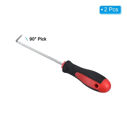 O-Ring 90 Degree Pick 150mm, 2 Pcs Oil Seal Gasket Precision Screwdriver view 3