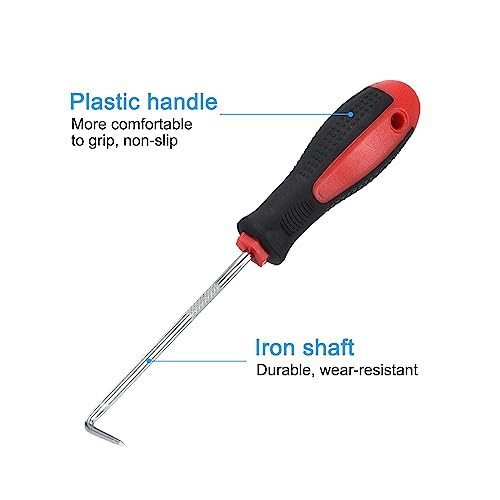 O-Ring 90 Degree Pick 150mm, 2 Pcs Oil Seal Gasket Precision Screwdriver view 4