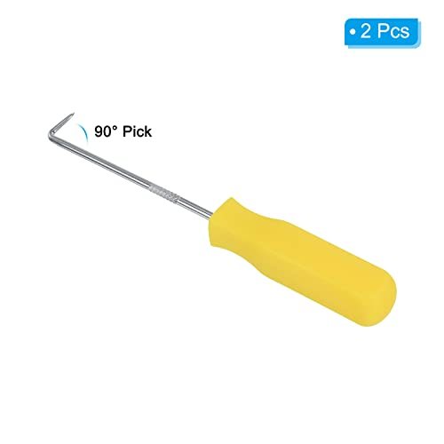 O-Ring 90 Degree Picks 142mm, 2 Pcs Oil Seal Gasket Precision Screwdriver view 3