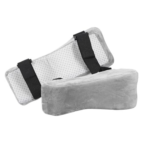 Office Chair Arm Pads 1Pair Office Chair Arm Cover 25x10x7cm Gray — PATIKIL
