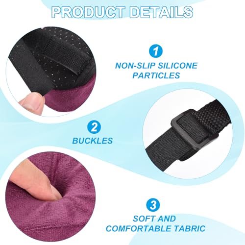 Office Chair Arm Pads, 2 pcs Office Chair Arm Cover, Soft Office Chair view 3