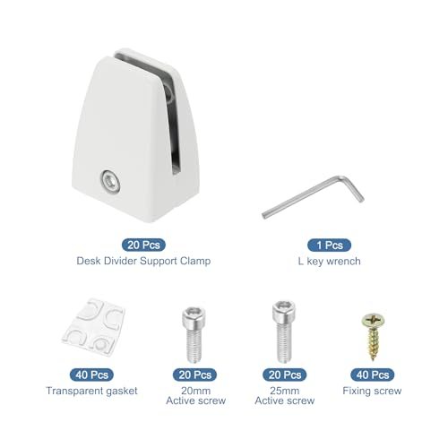 Office Desk Partition Support Bracket view 3