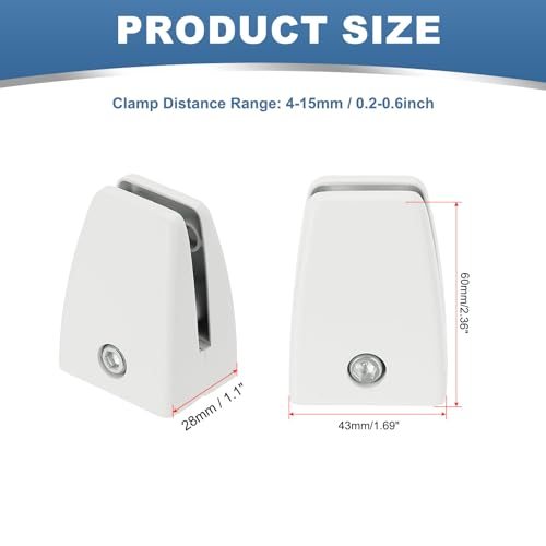 Office Desk Partition Support Bracket view 2
