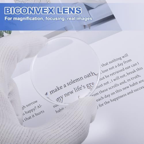 Optical Lens Set 3 cm Glass Lenses 6 Pcs view 4
