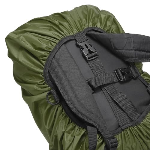 Oxford Cloth Backpack Cover Anti-Slip Cross Buckle Straps view 3