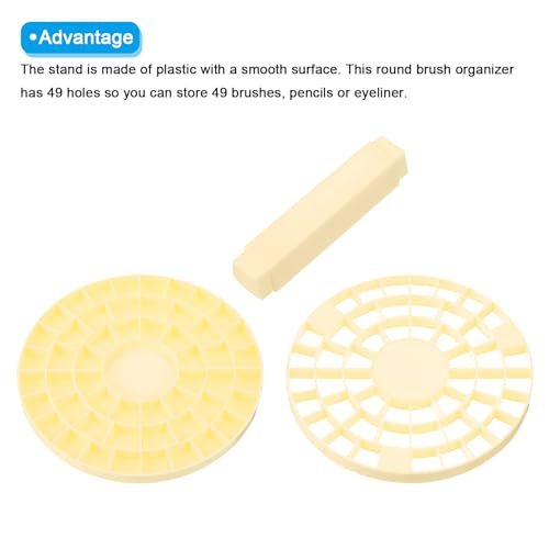 Paint Brush Holder, Paint Brush Storage Organizer 49 Holes Plastic Paint view 4