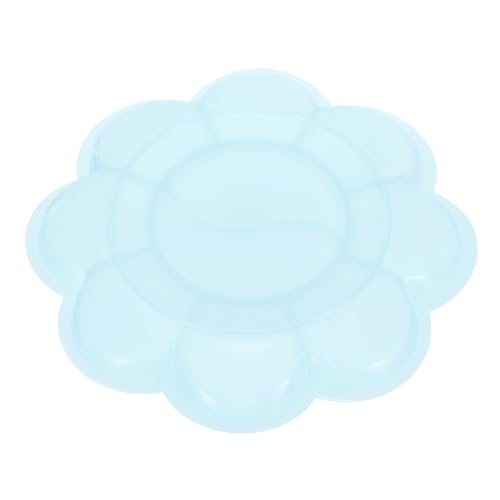 Paint Tray Palette, 3.1"/8cm Plastic Painting Palette Flower Shape view 3