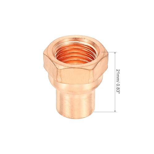 PATIKIL 1/4" Female Adapter Fitting view 2