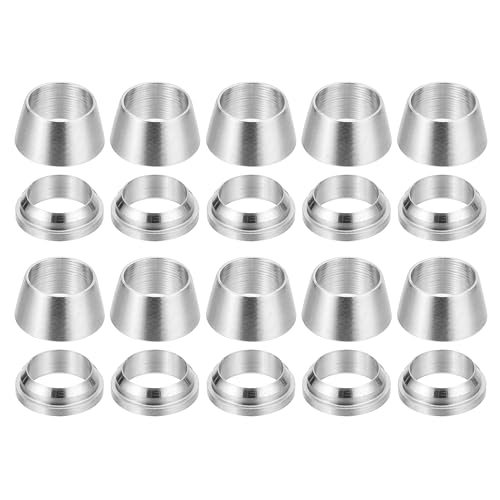PATIKIL 1/4" Tube OD 304 Stainless Steel Compression Tube Fitting Sleeve — PATIKIL