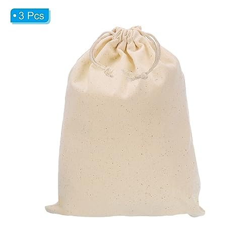 Patikil 12"x8" Coin Money Sacks, 3 Pack Bank Deposit Change Transit Bags view 3